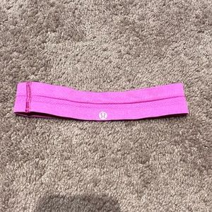 Lululemon Pink headband